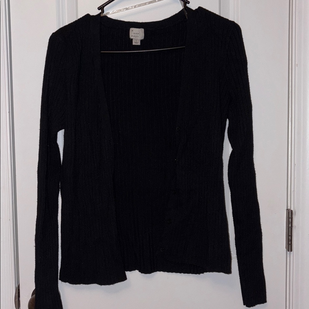 a new day Black Knit Sweater